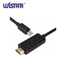Gold-Plated 1080p mini dp to HDMI cable for macbook