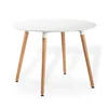 Modern home using premium round MDF top dining table