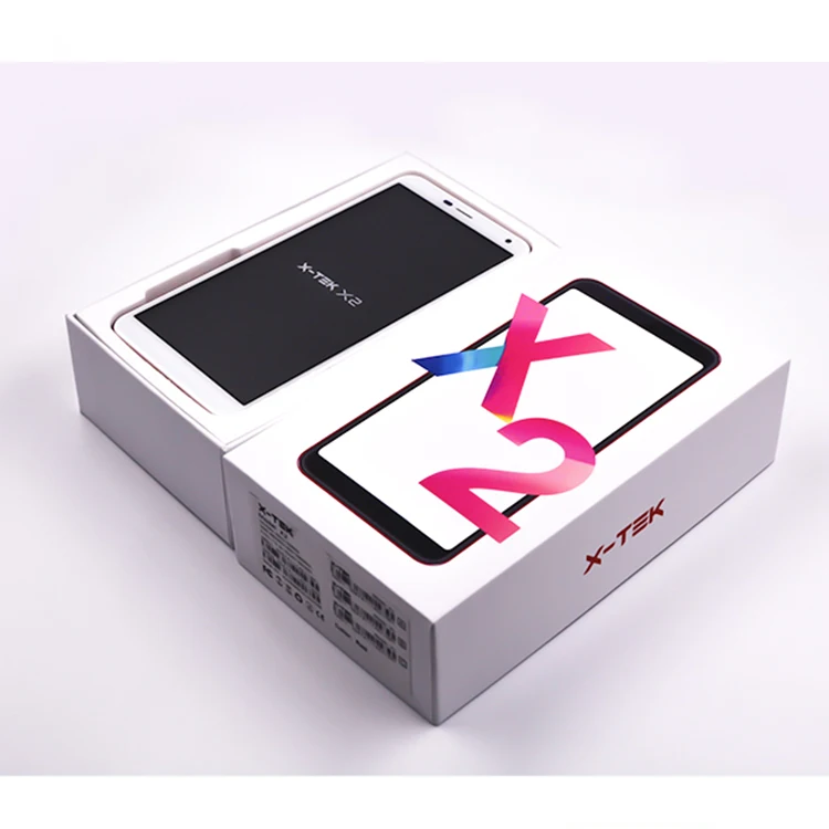 Ready stock 5.5 inch smart phone Original unlocking Android 8.1 fingerprint Network 4G  Quad Core  Smartphone X-tel X2