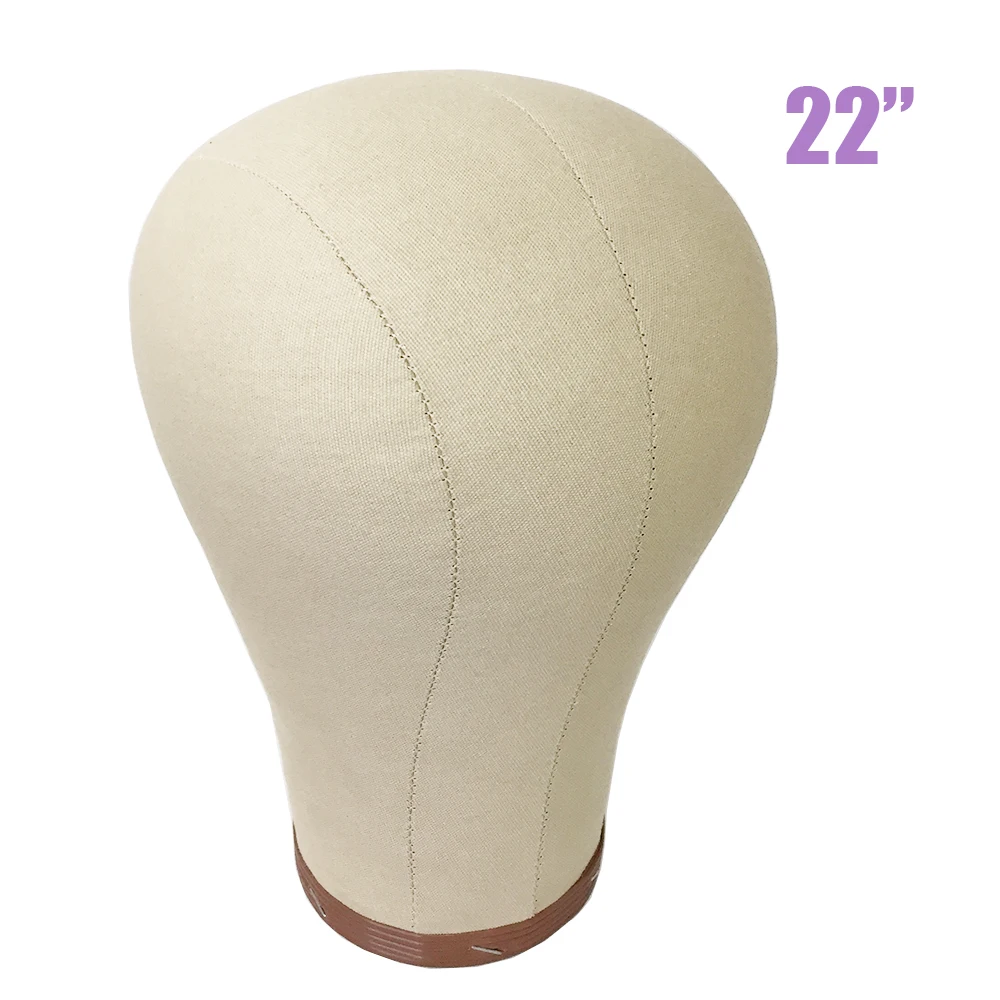
Lace Canvas Block Display Mannequin Head For Making Wigs 