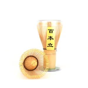 Image of Wholesale Organic Matcha Accessories Bamboo Whisk Set
