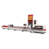 Metal round square pipe tube fiber laser cutting machine for machinery construction and other industries