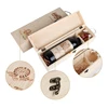 Best quality wooden box gift made by pine for wine on sale