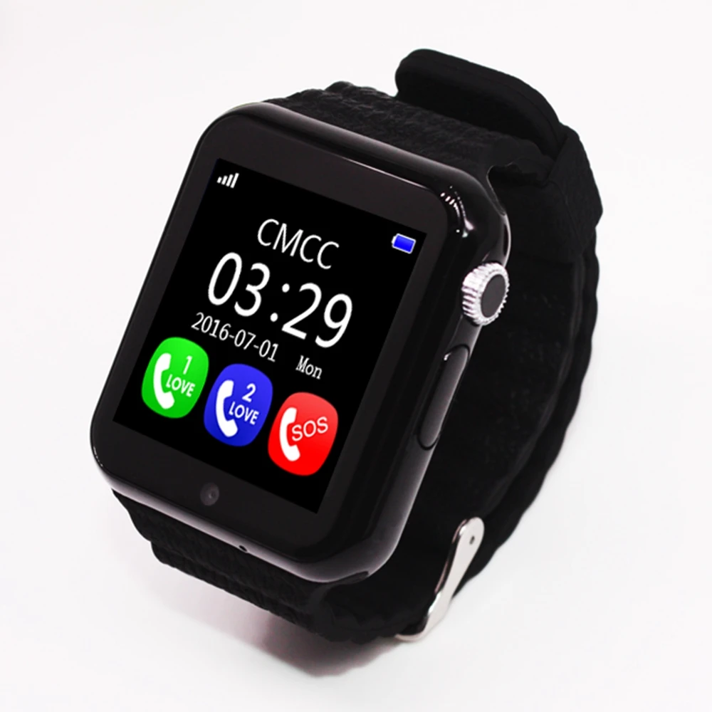 V7K Android Smart Watch Kids Watch GPS Tracker Without Sim Card Camera Touch Screen Smartwatch IOS