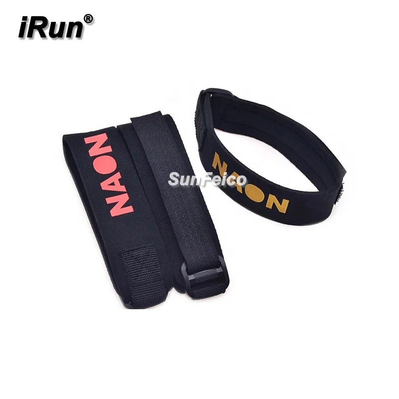 

[2] iRun Custom neoprene triathlon timing chip strap Hook and Loop Neoprene Running Timing Chip band, 6 colors available (accept custom)