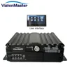 Professional 5ch dual sd card gps/3g/wifi multistar dvr network viewer