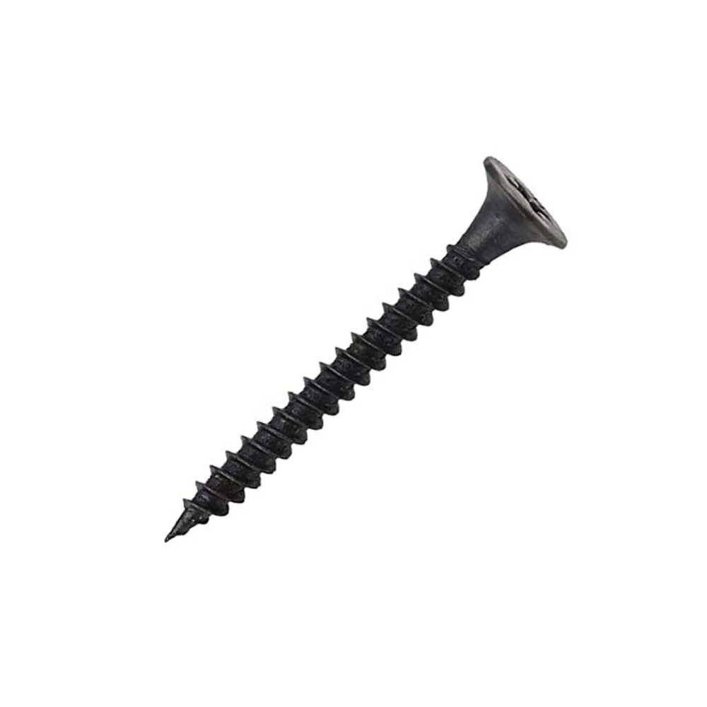 
Black Phosphated Drywall Screws 