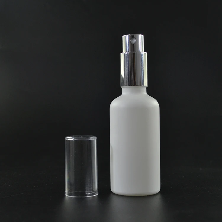 
Free sample empty matte black 30ml 50ml 100ml refillable glass perfume spray bottle with aluminum spray pump cap 