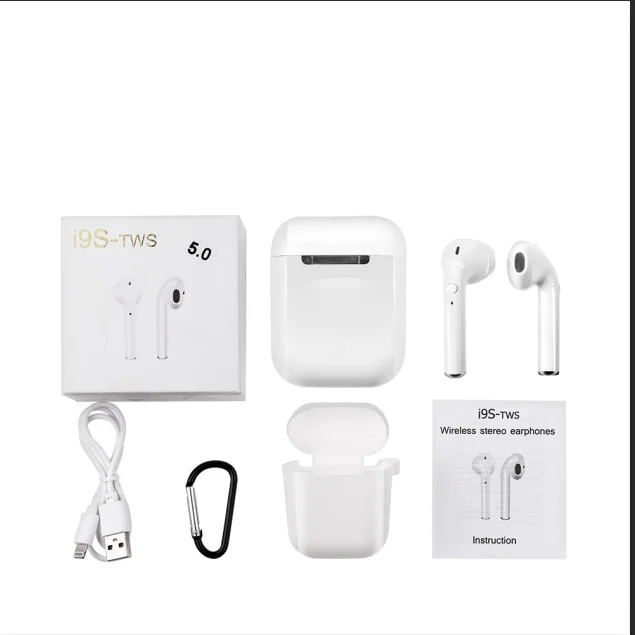 

Original Factory i9s TWS Wireless Headphones Bluetooth Headset Earphone For Apple iPhone Airpods, N/a