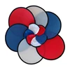 Customized promotional bulk cheap folding dog cloth fabric nylon flying disc