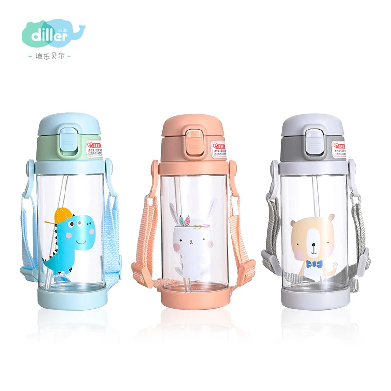 

Children school water bottles for children, Grey;pink;purple;green.