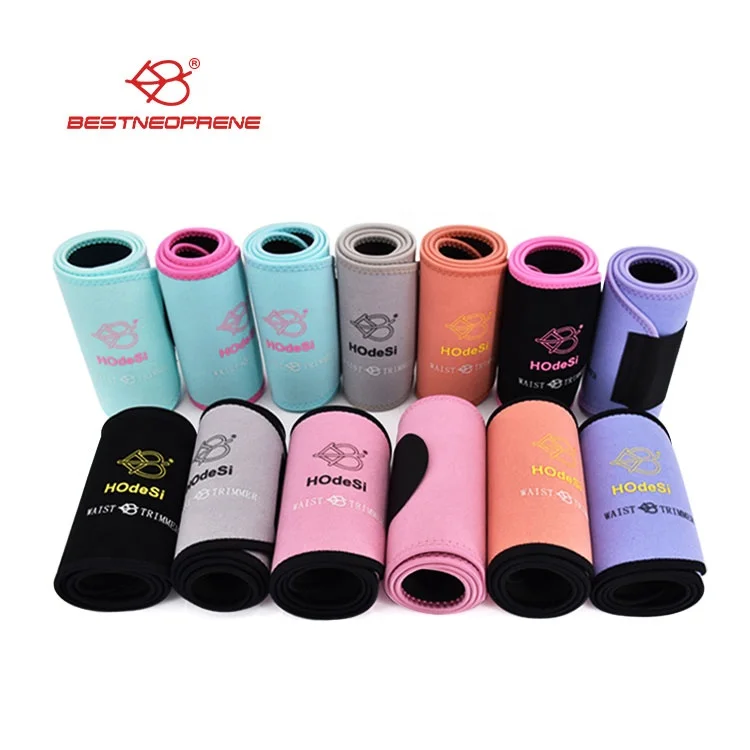 

2019 Top Selling Product Adjustable Lumbar Support Sweat Neoprene Fitness Compression Waist Trainer Belt, Customized