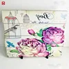Muti-part Vatinge Display board frameless drawing board Blank Desktop decoration wood block print plaque