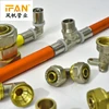 China Manufacturer Stock Plastic Tube Multilayer Pipe Orange Color Pex Pipe PE-AL-PE Pipe for Under floor heating system