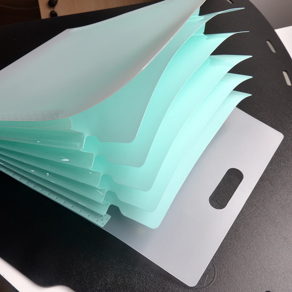 
factory price expandable pp expending file folders custom a4 file folder 