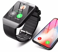 

2020 free sample Bluetooth Smart Watch DZ09 phone Call GSM SIM TF Card Camera, smartwatch Android ios