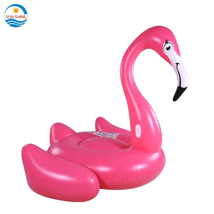 

2019 wholesale low price popular OEM Custom pvc unicorn animal shaped pink inflatable flamingo pool float