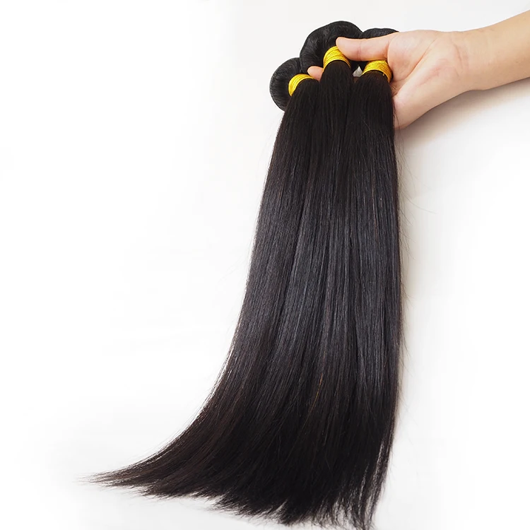 

Wholesale One Donor Virgin human 7a Brazilian Cuticle Hair, Natural black