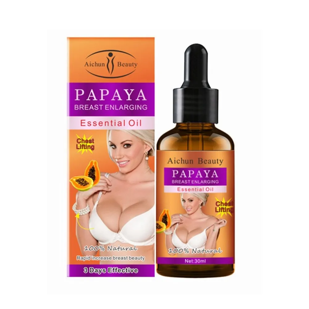 

Aichun Papaya Lifting Up Breast Enlargement Oil No Side Effect Butt Enhancer Cream Breast Enlargement Massage Oil