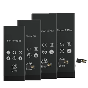 Free Sample Original 1560 Mah Replacement Cell Phone Battery For Iphone 5 6 7 8