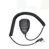 2 Pin PTT Walkie talkie Speaker Microphone Mic For Kenwood Baofeng Radio shoulder speaker for two way radio D14