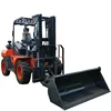 Kaida four-wheel drive off-road forklift lifting 4.5 meters high