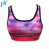 2019 New high Elastic Lady Building Up Tops Fashionable Sublimation Yoga Wear Girls Sports Bra