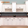 China Suppliers Europe Elegant Solid Wood Design Kitchen Cabinet