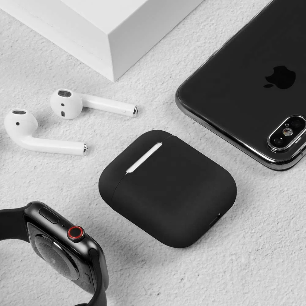 

Compatible for earphone Case 0.8mm Ultra-Thin Version Premium Protective Silicone Cover Skin for wireless headphone case, N/a