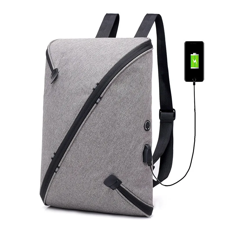 

2021 China New Slim Laptop Backpack Multifunction Waterproof Backpack Bag With USB For Men, Custom made