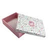 custom printing flowers wedding love chocolate food sweet box packaging cookies