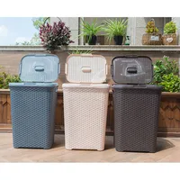 

Top quality hot sale cheap Plastic woven baskets rattan laundry basket