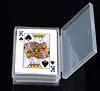 Small clear pp case for playing card packing