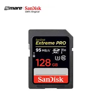 

SanDisk Extreme PRO SD card 128GB 64GB 32GB 16GB 256GB Memory Card UHS-I High Speed 633X Class 10 170MB/s V30 for camera