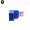 pcs 90 Degree Right Angle USB 3.0 Type A Male to Female Plug Connector Adapter Converter Connector Adaptor