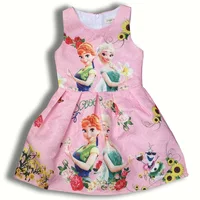 

Shopping Online Cute Girl Clothing Cartoon Frozen Princess Party Dresses Buy Direct From China