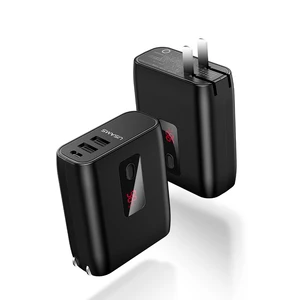 5000mAh LED Power Bank 2 1 Fast Charging Dual USB