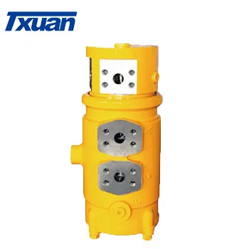 
High pressure hydraulic central swivel union are designed for excavator, crane, grader and tower crane service 