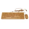 new product launch in china 108 keys wired bamboo keyboard and mouse Taiwan language layout