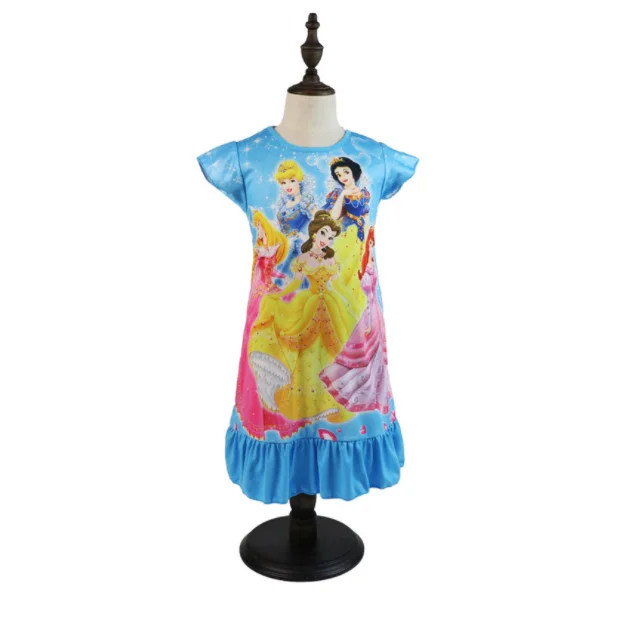 

Children's sleep dress girls pajamas skirt