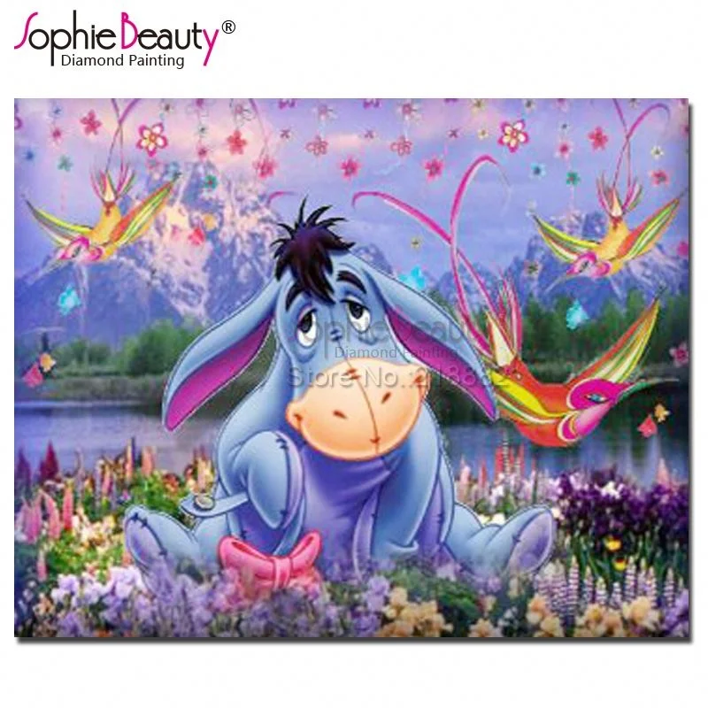 

Cheap Price 2017 Hot Sale 5D Diy Diamond Rhinestone Painting Girl, Multi colors