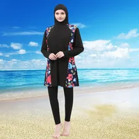 

Women Bathing Suit Islamic Swimwear Lady Beach Wear For Muslim