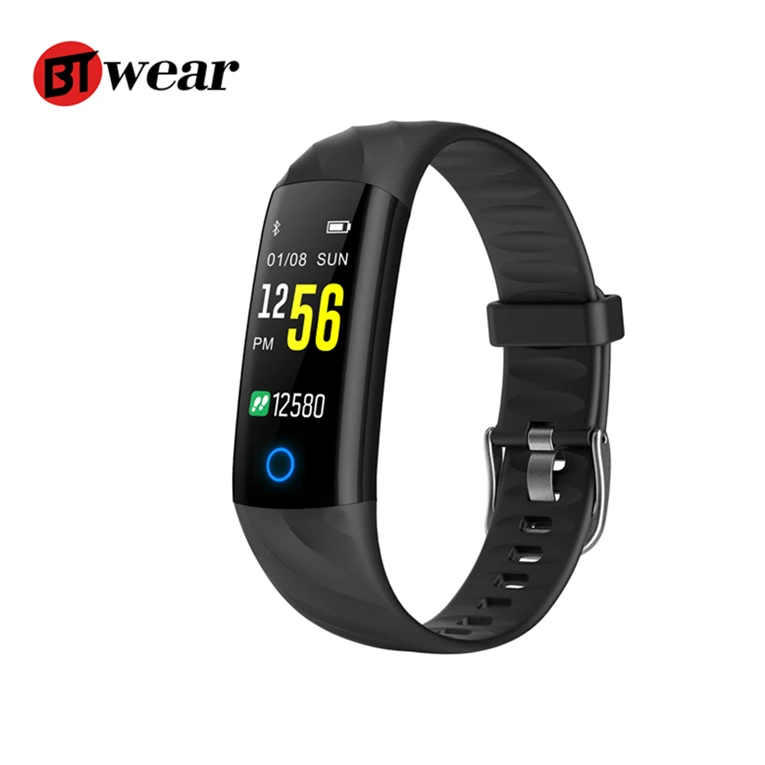 

BTwear S5 Heart Rate Fitness Bracelet IP68 Waterproof Blood pressure oxygen Monitor Color Screen Activity Tracker Smart Ba