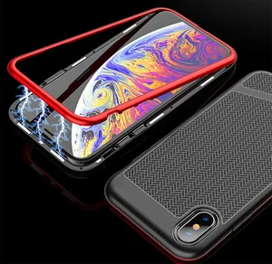 5 Colours Magnetic Bumper Case iPhone X XS