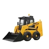 2019 China high quality mini skid steer wheel loader of Rated loading capacity 1100kg