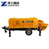 Diesel mobile concrete pump refractory concrete pumping grouting machine price