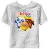 wholesale children clothing heat transfer printed fancy crew neck short sleeve t shirt organic cotton baby clothes