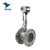 Intelligent digital and automatic compensation of the measured body/liquid gas/steam flow meter
