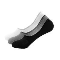

MEIKAN Brand Cheap white black Gray Sox Custom Cotton No Show Hidden Socks Woman Invisible Socks