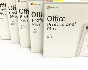 100% Useful Office 2019 Pro Plus  DVD Package Original microsoft software office 2019 ,MS office 2019 digital key